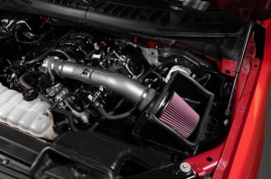 Ford F150 Performance Air Intake - K&N Engineering - Cold Air Intake System - Red - `18-`24 Ford F150 Performance Air Intake - K&N Engineering - Cold Air Intake System - Red - `18-`24